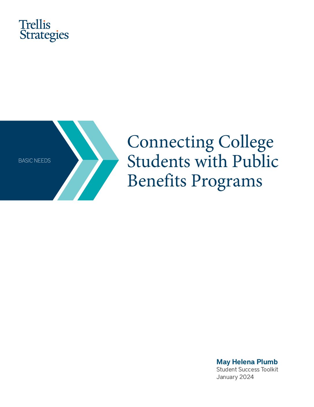Connecting College Students with Public Benefits Programs
