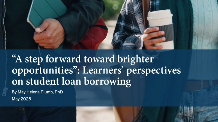 âA Step Forward Toward Brighter Opportunitiesâ: Learnersâ Perspectives On Student Loan Borrowing | Trellis Strategies